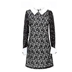 Long Sleeves Vintage Lace  Dress