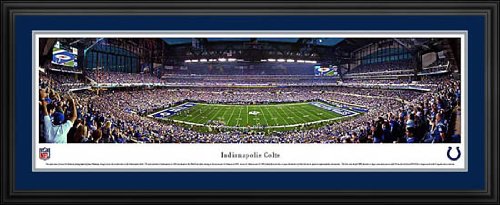 Indianapolis Colts - Lucas Oil Stadium - Framed Poster Print