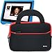 Evecase Ultraportable Dual Pocket Handle Carrying Neoprene Case for Ematic FunTab Pro 7-inch / Archos ChildPad 7-Inch Android 4.0 Kid Safe Tablet