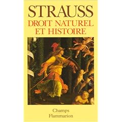 Droit naturel et histoire