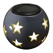 Smart Solar Ceramic Solar Sphere - Glazed Blue
