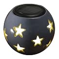 Smart Solar Ceramic Solar Sphere - Glazed Blue