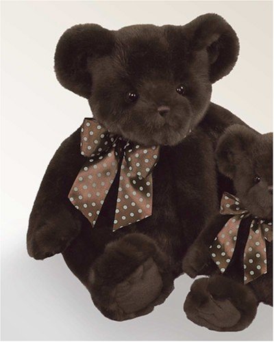5154QOwq2TL Truffles   Brown Plush Stuffed Teddy Bear by Bearington Baby