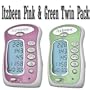 Itzbeen Pink & Green Twin Pack Baby Care Timer