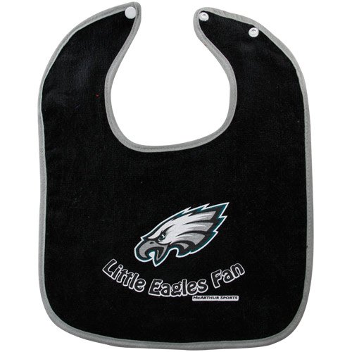 Philadelphia Eagles 2-Tone Snap Baby Bib