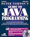 Book Peter Norton's Guide to Java Programming (Peter Norton)