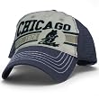 Chicago Cubs Maxwell Mesh Back Fitted Cap by '47 Brand