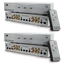 Nyrius SW200 S-Video Composite & Digital Optical Toslink 3 Input Audio Video Selector Switch with Remote Compatible with DVD player, Satellite, Cable, PCM, Dolby Digital, DTS, XBOX360, PS3, Wii, iPod - Bonus Pack of 2
