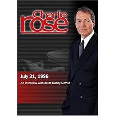 Charlie Rose with Danny DeVito (July 31, 1996)