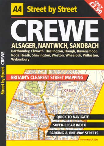 AA Street by Street Crewe