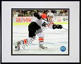 Mike Richards "2008-2009 Action" Double Matted 8Ó x 10Ó Photograph in Black Anodized Aluminum Frame