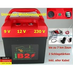 Weidezaunger�t mit Multifunktion 9V/12V/230V