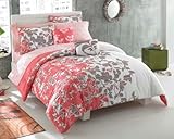 IMAGE OF Roxy Gwen Comforter Set and Decorative Toss Pillows