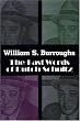 The Last Words of Dutch Schultz: A Fiction in the Form of a Film Script