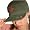 Olive Drab w/ Red Star with pin
