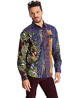 Desigual Camisa Hombre Infum (Morado)