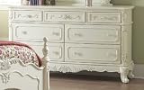 Homelegance Cinderella White Double Dresser