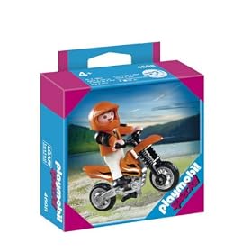 Playmobil - 4698 - Figurine - Enfant et Motocross