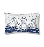Boat Print Cushion