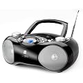 Dual P 39 Boombox (CD-Player, MP3, USB, Radio, Led-Display, Kopfh�reranschluss) Schwarz