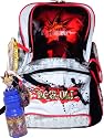 Yu-gi-oh Large Backpack Gray Free Game & Water Bottle