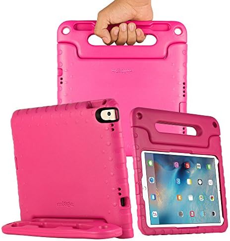 iPad Pro 9.7 Case, ANITOON iPad Pro Protective Case Cover [Shockproof] [Made from Tough EVA Foam] PINK for iPad Pro 9.7 Inch (Compatible with 9.7-inch iPad Pro Only)