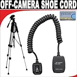 Off Camera Shoe Cord For The Nikon D40, D40x, D60, D80, D90, D200, D300, D3 ....