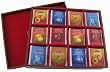 Bentley's Finest Teas Wood Grain Tea Chest, Variety Pack of 6 Flavors, Tea Bags, 120 Count Box