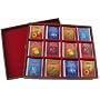 Bentley's Finest Teas Wood Grain Tea Chest, Variety Pack of 6 Flavors, Tea Bags, 120 Count Box