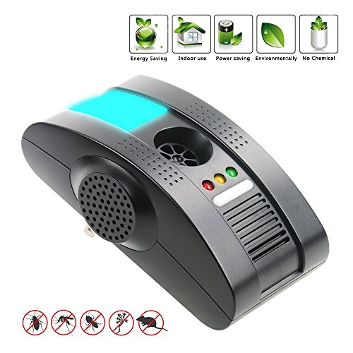 Pest Arrester - Ultrasonic Pest Control Repeller Wall Plug In Unit. Best for Rodents, Cockroaches, Insects + Air Purifier + Night Light. No More Rats, Mice, Roaches, Wasps, Spiders, Flies, Fleas etc Pest Arrester - Ultrasonic Pest Control Repeller Wall Plug In Unit. Best for Rodents, Cockroaches, Insects + Air Purifier + Night Light. No More Rats, Mice, Roaches, Wasps, Spiders, Flies, Fleas etc