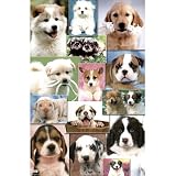 (24x34) Keith Kimberlin Puppies (Collage 2) Art Poster Print