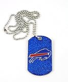 NFL Buffalo Bills Glitter Dog Tag