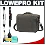 Lowepro Classified 250 AW Digital SLR Camera Case (Sepia) + Accessory Kit for Canon Rebel T3, T3i, T2i, EOS 60D, 5D, 7D, Nikon D3100, D5100, D7000, D300s & Sony Alpha A560, A580, A33, A35, A55, A65, A77
