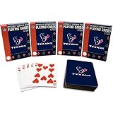 Pro Specialties Houston Texans Playing Cards- 4 Pack