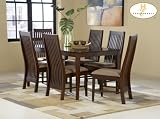 Home Elegance 704 7 PCS 7 PCS SET (TBL, 6 SIDE CHAIR)