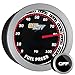 GlowShift Tinted 100 PSI Fuel Pressure Gauge