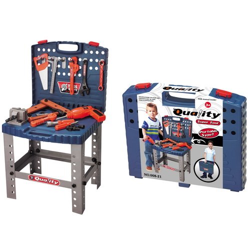 Toy Tool Set Workbench Kids Workshop Toolbench