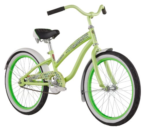 Diamondback 2013 Girl's Miz Della Cruz Cruiser (20-Inch Wheels, Lime Green)