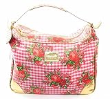 51550wqysdL._SL160_ - Betsey Johnson Betseyville Sweetheart Large Hobo Handbag Pink - hobo-clutch-purse