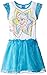Disney Girls' Frozen Flutter Sleeve Dress