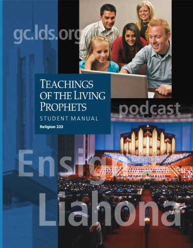Teachings of the Living Prophets Student Manual