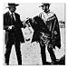 Clint Eastwood B&W Box Canvas Print Gallery Wrapped - 12x12 Inches (For a Few Dollars More)