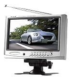 Electronics : JEJA 7.0" Widescreen LCD Mini TV/AV/PC 3 in1 Monitor (Silver)