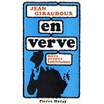 Jean Giraudoux en verve (En verve, 20) book cover