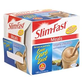 Slim-Fast Low Carb Meals Shake, Creamy Chocolate, 4 - 11 fl oz cans