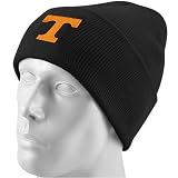 adidas Tennessee Volunteers Black Basics Classic Cuffed Knit Beanie