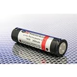 【高性能】AW 2600mAh 18650 プロテクト付 最新LED フラッシュライト推奨 リチウムイオン 電池《PSE対応》
