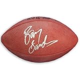 Barry Sanders Autographed Pro Football