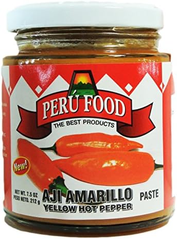 Peru Food Aji Amarillo Yellow Pepper 7.5 Oz. (6-Pack)