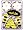 Beautiful Sweets Bee Thank You Organic Cookies, 24 Cookies